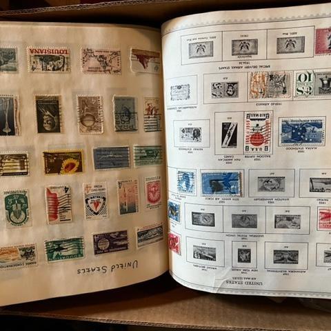 Photo of Around the World Stamp collection