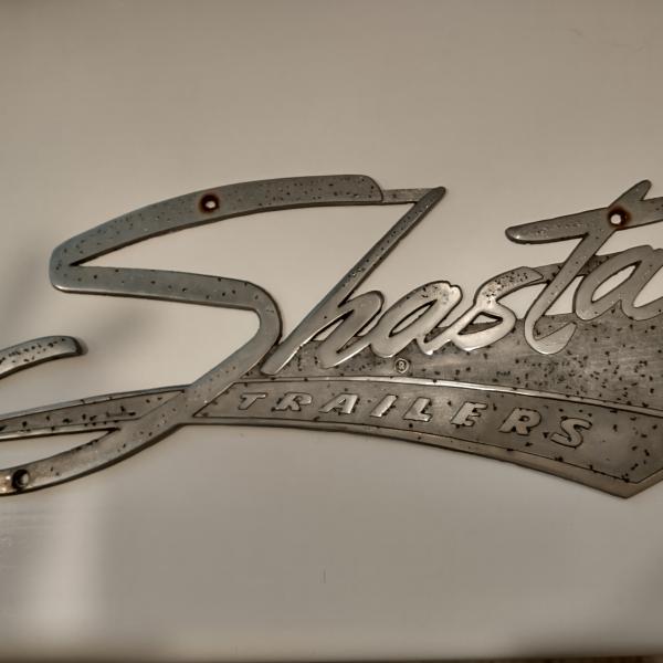 Photo of Vintage Shasta Trailer emblem