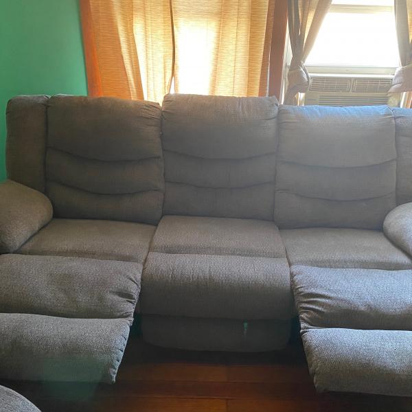 Photo of Recliner couch set