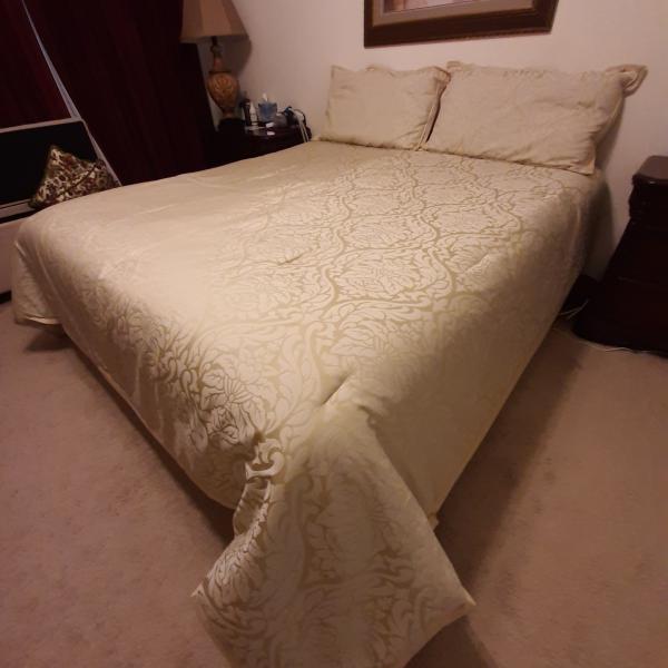 Photo of Reba reversible comforter including shams