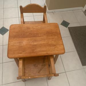 Photo of Antique Kids Table & Chairs