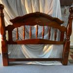 Pine Cannonball Full Size Bed