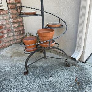 Photo of 4 Tier Plant Stand & Single Stand