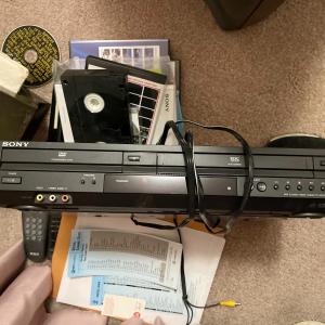 Photo of Sony DVD & VHS Player