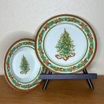 CHRISTOPHER RADKO ~ Set (8) ~ Christmas Plates & Bowls