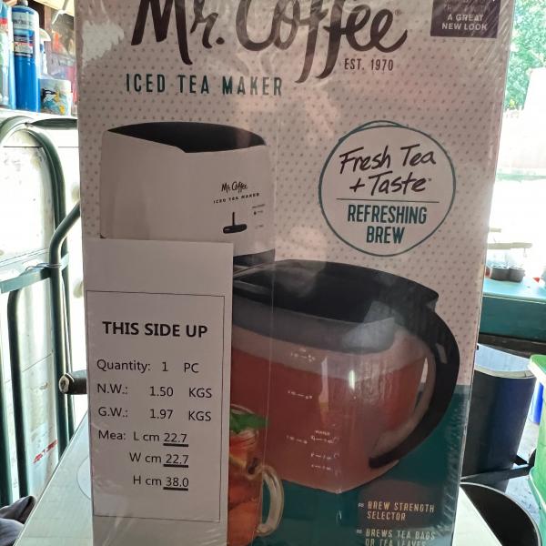 Photo of Mr Coffee Ice Tea maker 