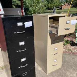 Photo of Metal File Cabinets 
