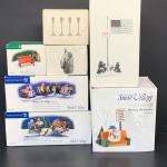 LOT 149: Dept 56 Figure Accessories: Sitting in the Village, Sitting in the Park