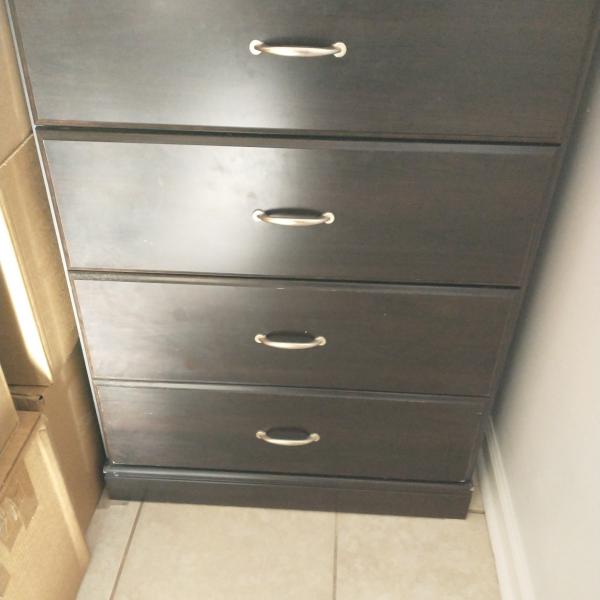 Photo of Espresso chest 4 drawers 