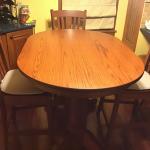 Solid oak Kitchen table
