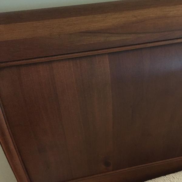Photo of Ethan Allen King Size Sleigh Bed