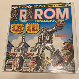 Photo of Lot 110: Pair of 1st issue ROM Spaceknight comics