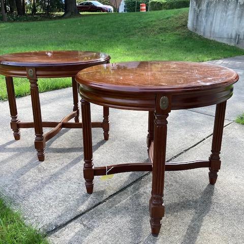 Photo of matching side tables