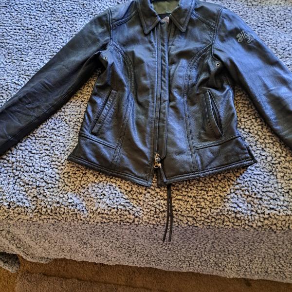 Photo of Harley Davison leather coat