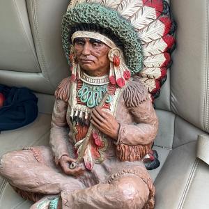 Photo of Statue of a Indian Chief