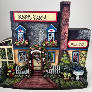 Photo of Brandywine Collectibles Stone cast Herb Farm