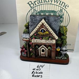 Photo of Brandywine Collectibles Stone cast Robins and Roses