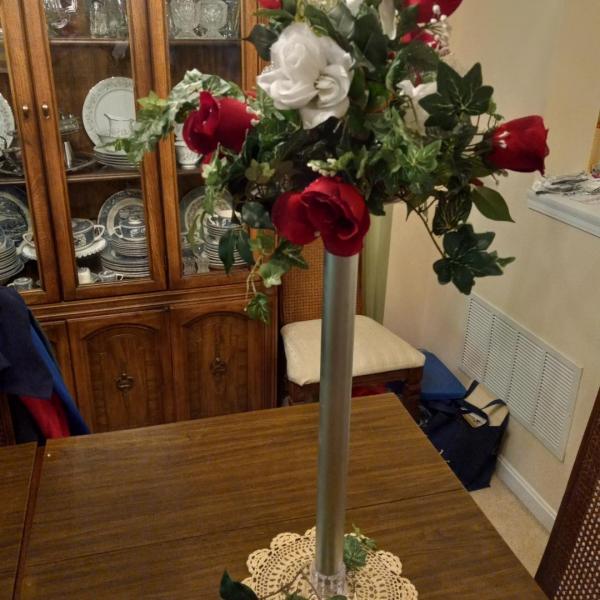 Photo of 26 red rose arrangements