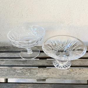 Photo of WATERFORD CRYSTAL CANDY DISHES ETCHED MARK IRELAND