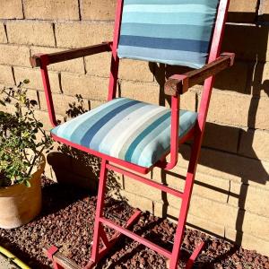 Photo of VINTAGE HIGH RISE LIFE GUARD CHAIR POOLSIDE