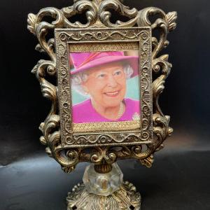 Photo of Small ornate metal picture frame