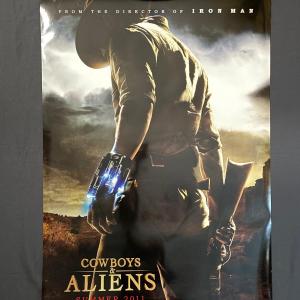 Photo of LOT 18: COWBOYS & ALIENS POSTER