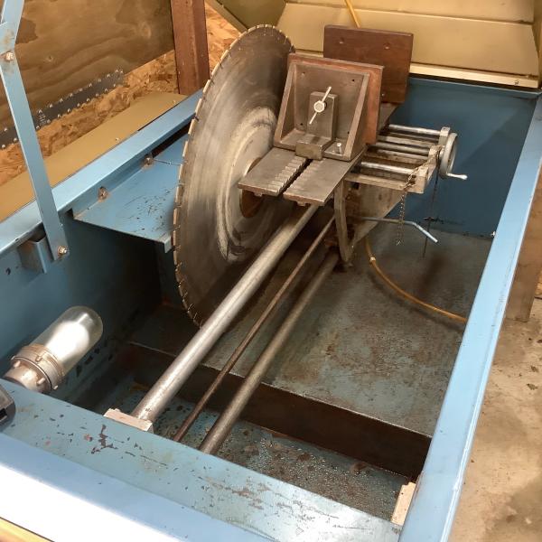 Photo of Lapidary rock saw 30”