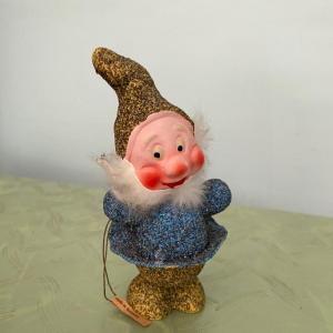 Photo of Antique Paper Mache Dwarf from Snow White Made in Germany