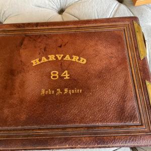 Photo of Rare HARVARD Class of 1884 Leather Photo Album of John A. Squire