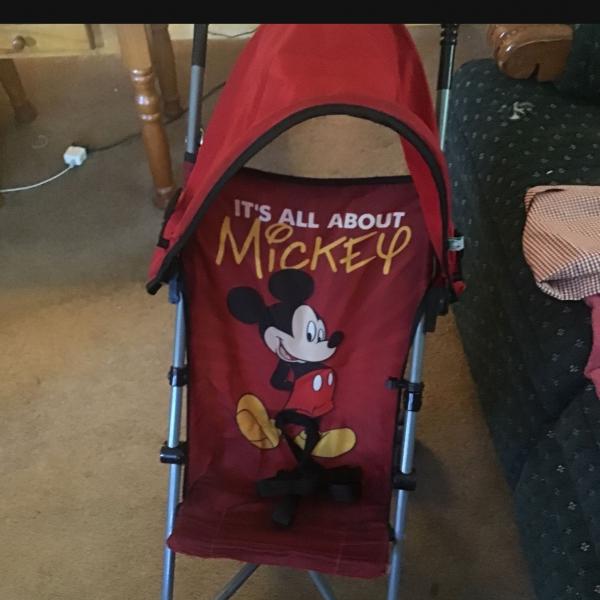 Photo of KIDS MICKEY MOUSE STROLLER