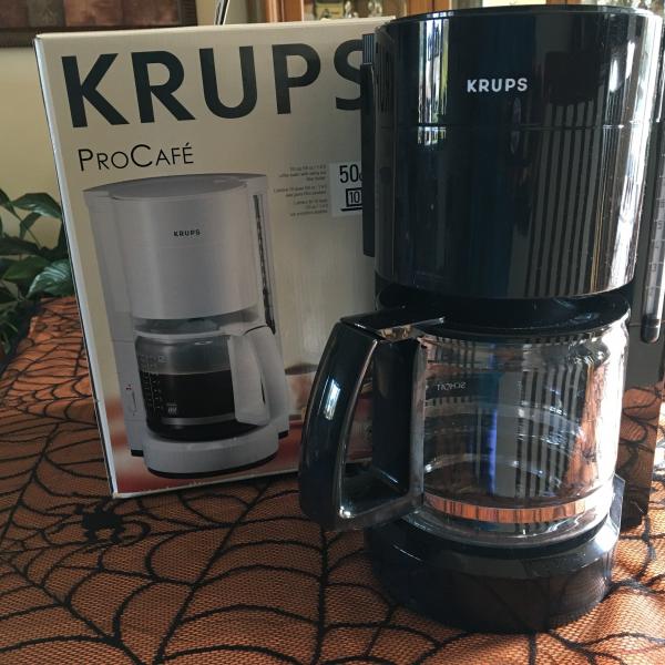 Krups Pro café 10 cup drip coffee maker snaplist