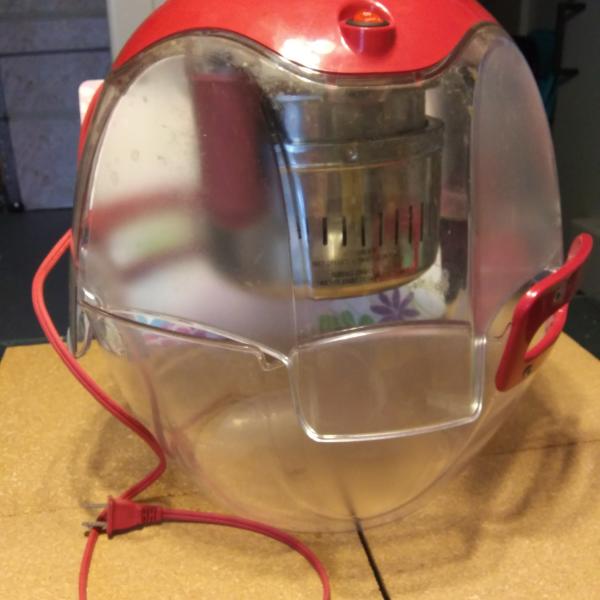 Photo of Hamilton Beach Party Popper 3-Step Easy-to-Use Popcorn Maker, Red | 73310