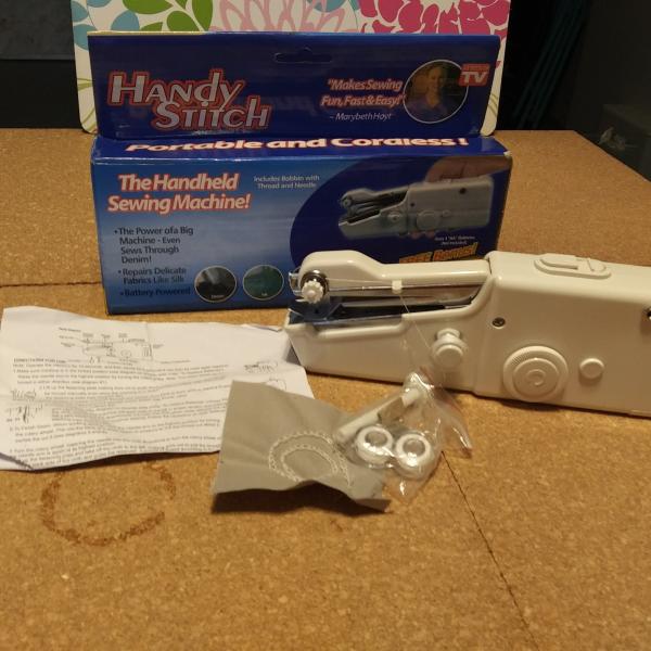 Photo of Handy Stitch Mini Sewing Machine - Portable, Handheld, Beginner Sewing Products