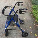Medline four-wheel walker/rollator 