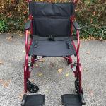 DMI Ultra Lightweight Folding Transport Chair