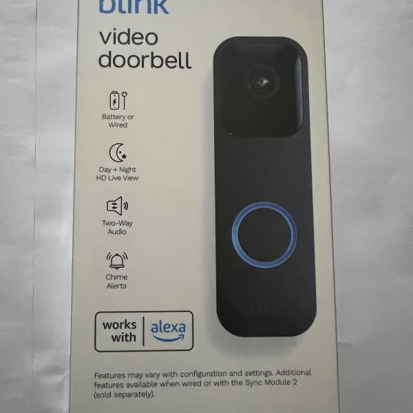 Photo of Blink Video Doorbell | Two-way audio, HD video NEW