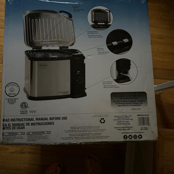 Photo of XL ELECTRIC FRYER BY MASTERBUILT