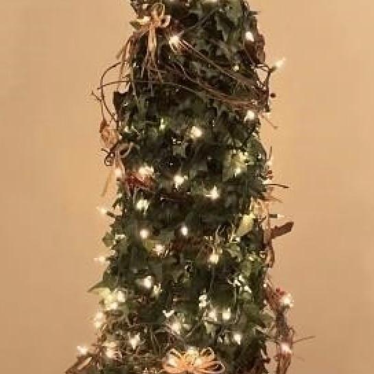 Photo of 5’ LIGHTED TOPIARY TREE