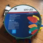 GE 100 LED C-6 Stay Bright Light Set