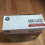 GE 100 LED Crystal Minature Lights