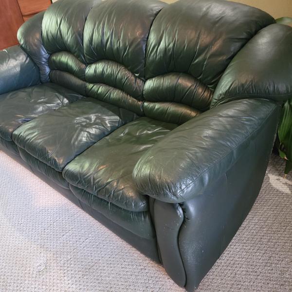 Photo of FREE 100% Leather Sofa