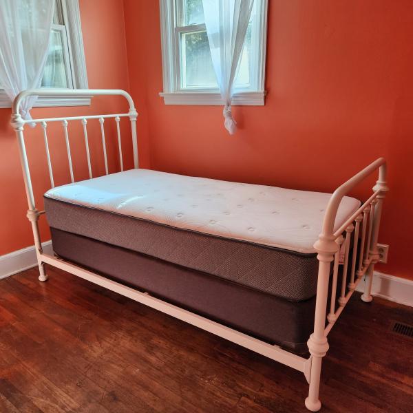 Photo of Twin Metal Bed