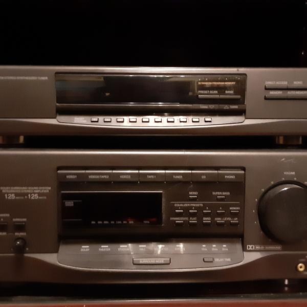Photo of RCA tuner and amplifier