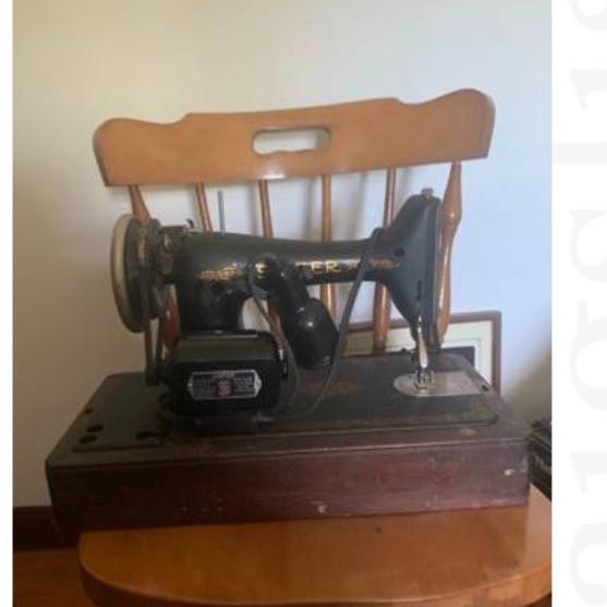 Photo of Singer antique sewing machine