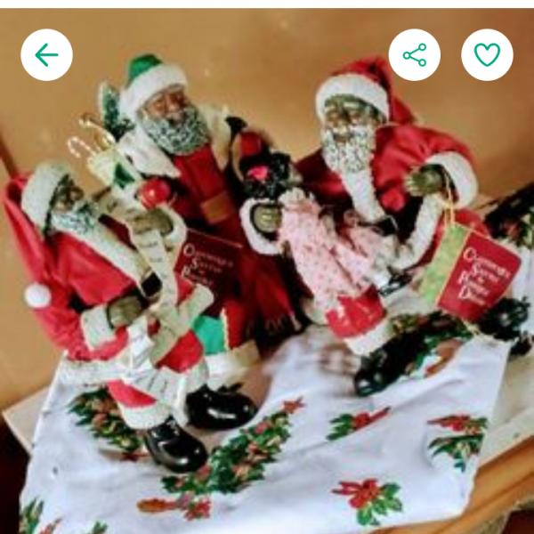Photo of Vintage Santas