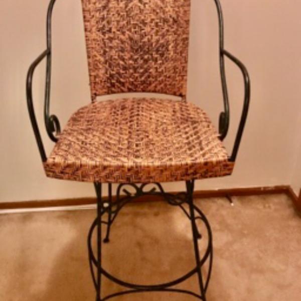 Photo of Beautiful wrought iron stool