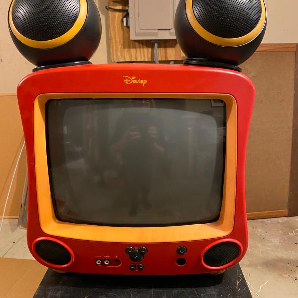 Photo of Vintage Mickey tv with speaker ears