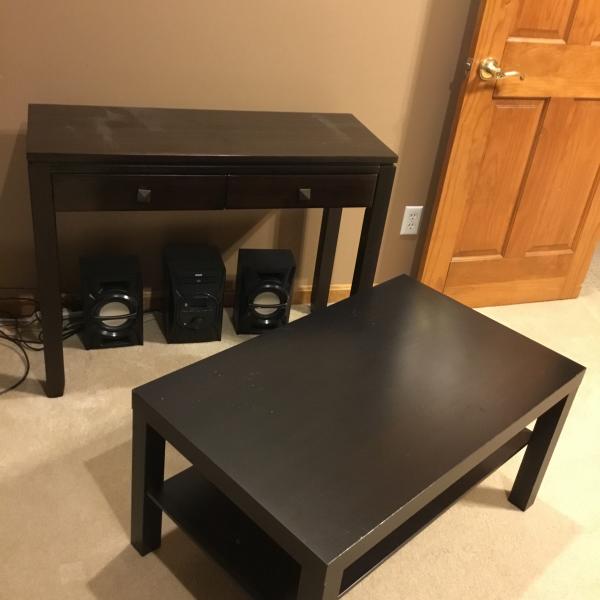 Photo of Coffee table and sofa table