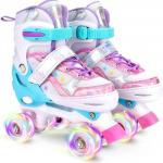 New, Runcinds Roller Skates with Light Up Wheels Size L