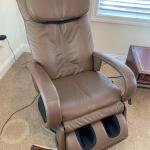 Human Touch Full Body Leather Massaging Chair